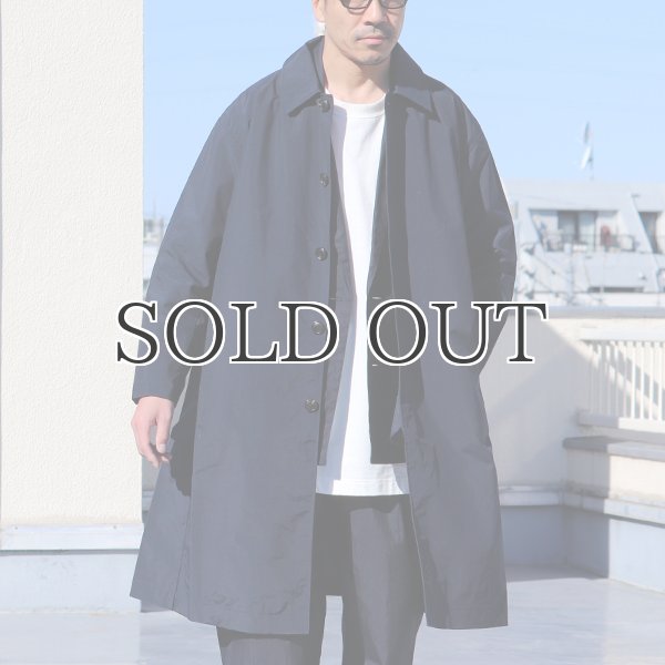 画像10: MACLOWLY(マックローリー)撥水ナイロンタフタ ステンカラーコート【MADE IN JAPAN】『日本製』【送料無料】 / Upscape Audience (10)