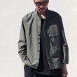 画像3: ソフトリネンコットンキャンバススタンドスモールカラーシャツジャケット【MADE IN JAPAN】『日本製』/ Upscape Audience (3)