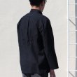 画像13: ソフトリネンコットンキャンバススタンドスモールカラーシャツジャケット【MADE IN JAPAN】『日本製』/ Upscape Audience (13)