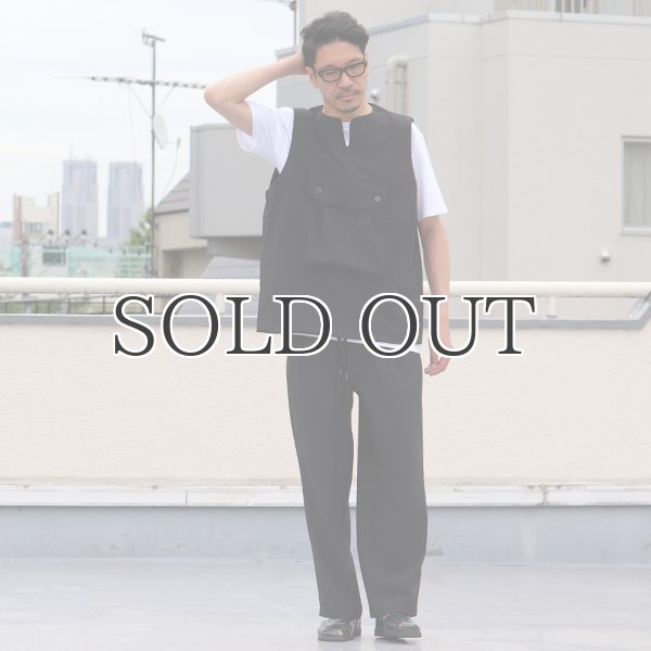 画像13: Reflax®(リフラクス)テック リネンライク CANAPA(カナパ)  ビッグポケットキーネックベスト【MADE IN JAPAN】『日本製』 / Upscape Audience (13)