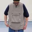 画像14: Reflax®(リフラクス)テック リネンライク CANAPA(カナパ)  ビッグポケットキーネックベスト【MADE IN JAPAN】『日本製』 / Upscape Audience (14)