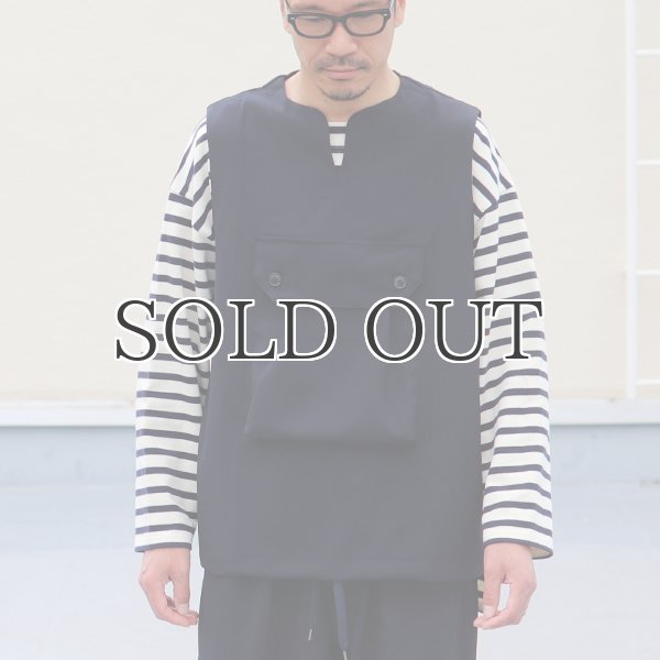 画像4: Reflax®(リフラクス)テック リネンライク CANAPA(カナパ)  ビッグポケットキーネックベスト【MADE IN JAPAN】『日本製』 / Upscape Audience (4)