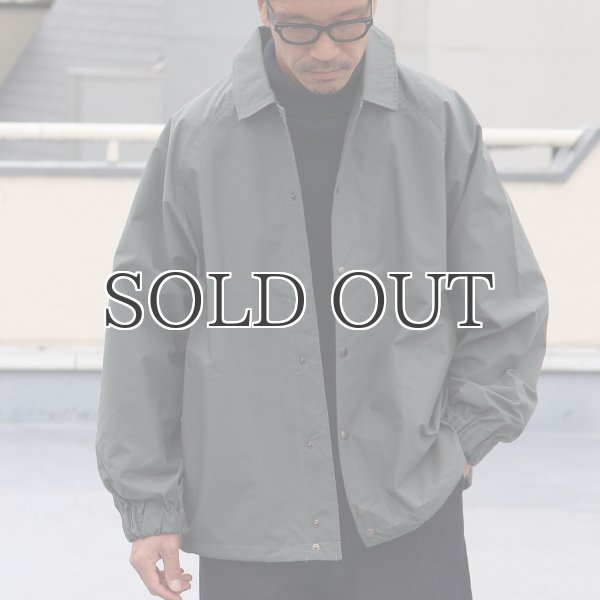画像11: MACLOWLY(マックローリー)撥水ナイロンタフタ ラップアップコーチジャケット【MADE IN JAPAN】『日本製』【送料無料】 / Upscape Audience (11)