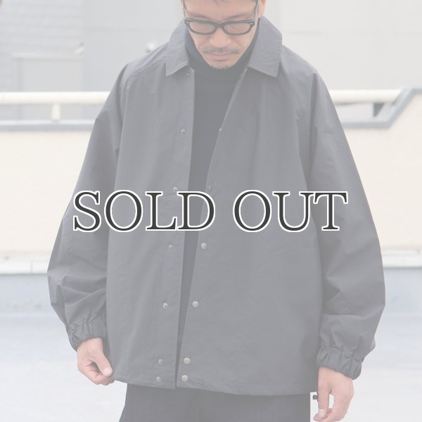 画像14: MACLOWLY(マックローリー)撥水ナイロンタフタ ラップアップコーチジャケット【MADE IN JAPAN】『日本製』【送料無料】 / Upscape Audience (14)