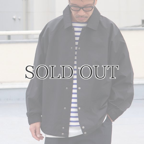 画像7: MACLOWLY(マックローリー)撥水ナイロンタフタ ラップアップコーチジャケット【MADE IN JAPAN】『日本製』【送料無料】 / Upscape Audience (7)