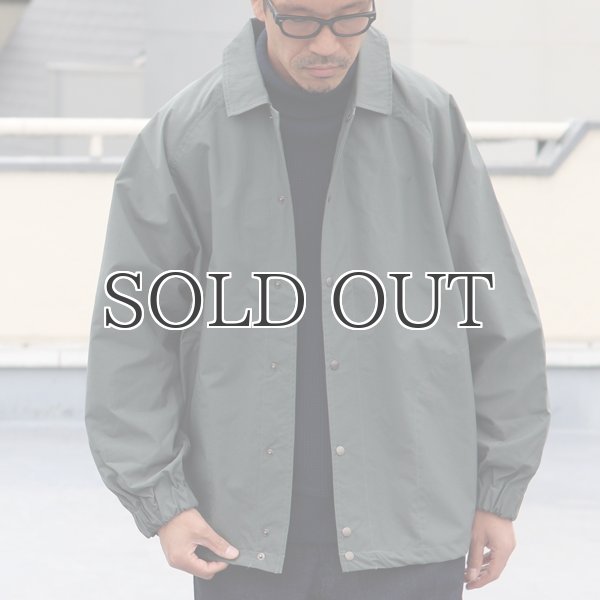画像10: MACLOWLY(マックローリー)撥水ナイロンタフタ ラップアップコーチジャケット【MADE IN JAPAN】『日本製』【送料無料】 / Upscape Audience (10)