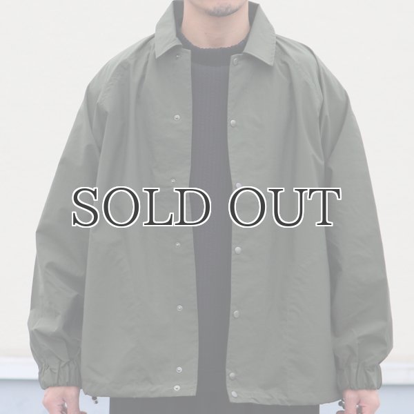 画像7: MACLOWLY(マックローリー)撥水ナイロンタフタ ラップアップコーチジャケット【MADE IN JAPAN】『日本製』【送料無料】 / Upscape Audience (7)