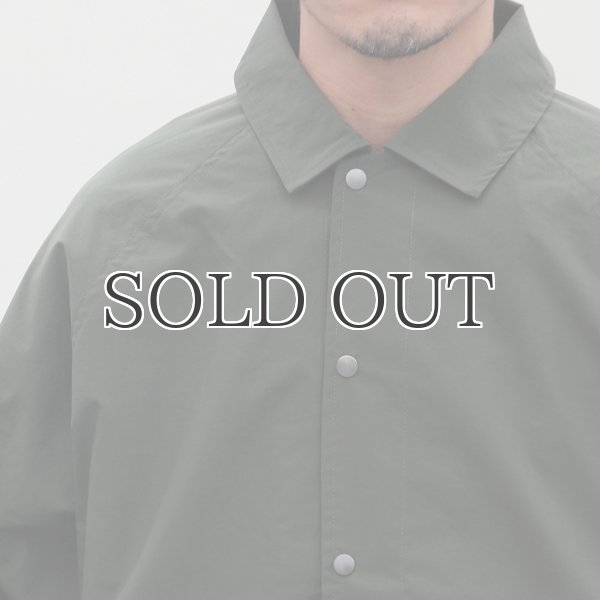 画像13: MACLOWLY(マックローリー)撥水ナイロンタフタ ラップアップコーチジャケット【MADE IN JAPAN】『日本製』【送料無料】 / Upscape Audience (13)