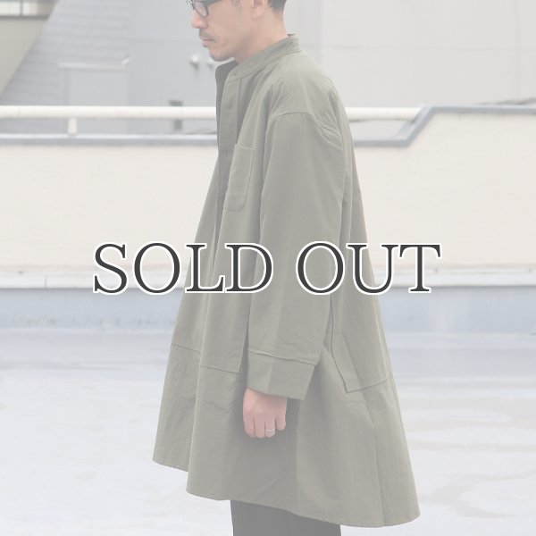 画像4: 小松マテーレ ナイロンタスランオックス ラップアップ モンスター テントコート【MADE IN JAPAN】『日本製』【送料無料】 / Upscape Audience (4)