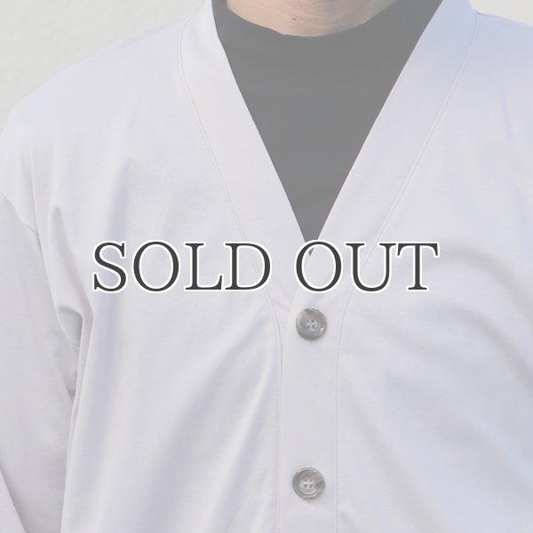 画像19: 超長綿スーピマコットン UVカット 汗染み軽減加工 接触冷感カーディガン【MADE IN JAPAN】『日本製』 / Upscape Audience (19)