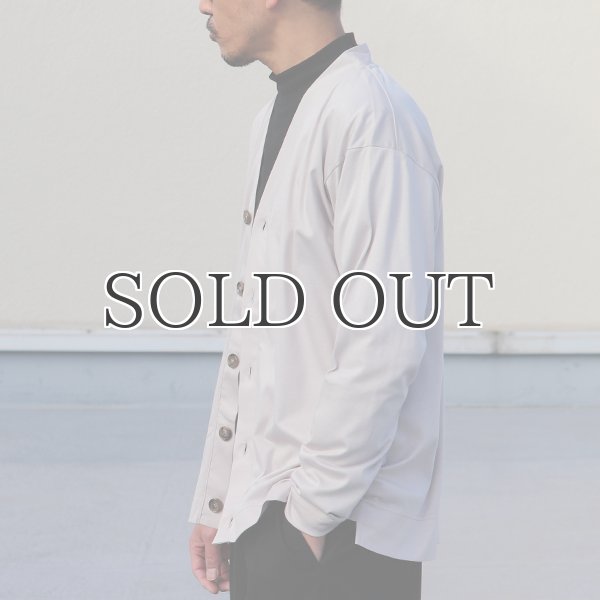 画像4: 超長綿スーピマコットン UVカット 汗染み軽減加工 接触冷感カーディガン【MADE IN JAPAN】『日本製』 / Upscape Audience (4)