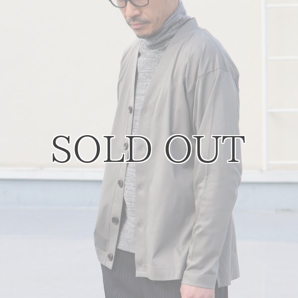 画像9: 超長綿スーピマコットン UVカット 汗染み軽減加工 接触冷感カーディガン【MADE IN JAPAN】『日本製』 / Upscape Audience (9)