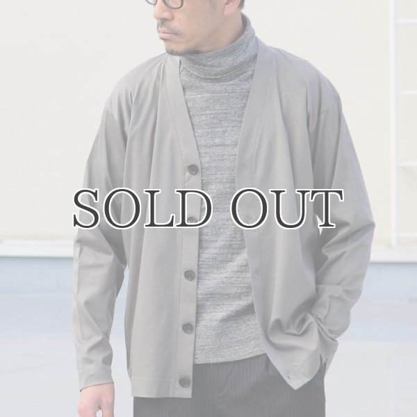 画像3: 超長綿スーピマコットン UVカット 汗染み軽減加工 接触冷感カーディガン【MADE IN JAPAN】『日本製』 / Upscape Audience (3)