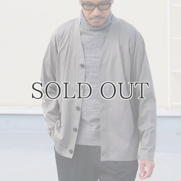 画像4: 超長綿スーピマコットン UVカット 汗染み軽減加工 接触冷感カーディガン【MADE IN JAPAN】『日本製』 / Upscape Audience (4)