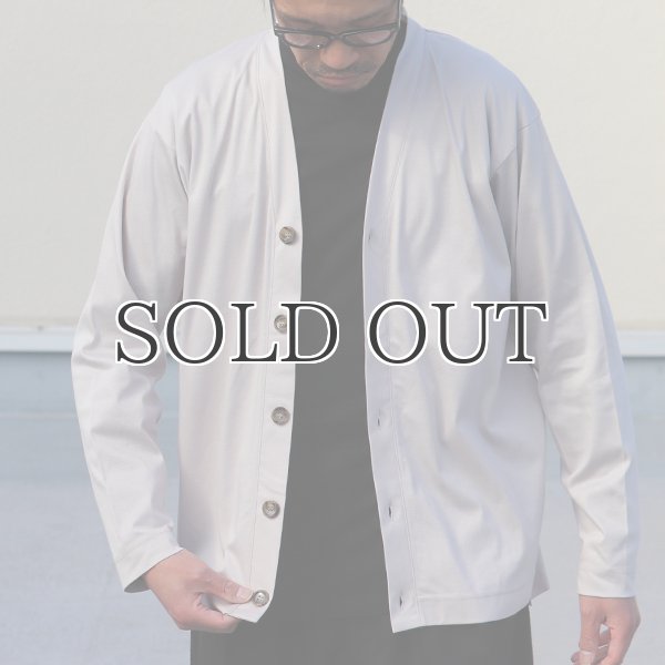 画像3: 超長綿スーピマコットン UVカット 汗染み軽減加工 接触冷感カーディガン【MADE IN JAPAN】『日本製』 / Upscape Audience (3)