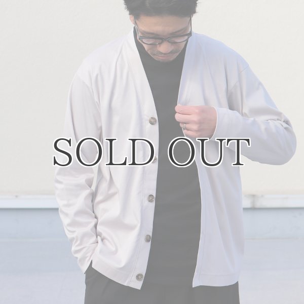 画像8: 超長綿スーピマコットン UVカット 汗染み軽減加工 接触冷感カーディガン【MADE IN JAPAN】『日本製』 / Upscape Audience (8)