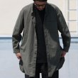 画像4: 綿麻ビンテージソフトキャンバス Aライン ローマシャツコート【MADE IN JAPAN】『日本製』【送料無料】/ Upscape Audience (4)