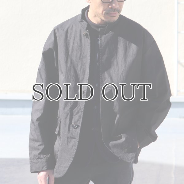 画像4: グリストーンW 綿ナイロン高密度ギャバ ミリタリースタンドジャケット『MADE IN JAPAN』『日本製』【送料無料】Upscape Audience (4)