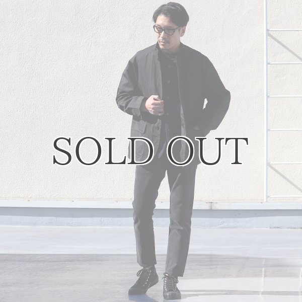 画像8: グリストーンW 綿ナイロン高密度ギャバ ミリタリースタンドジャケット『MADE IN JAPAN』『日本製』【送料無料】Upscape Audience (8)