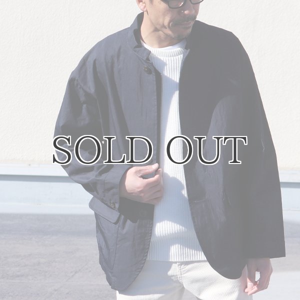 画像4: グリストーンW 綿ナイロン高密度ギャバ ミリタリースタンドジャケット『MADE IN JAPAN』『日本製』【送料無料】Upscape Audience (4)