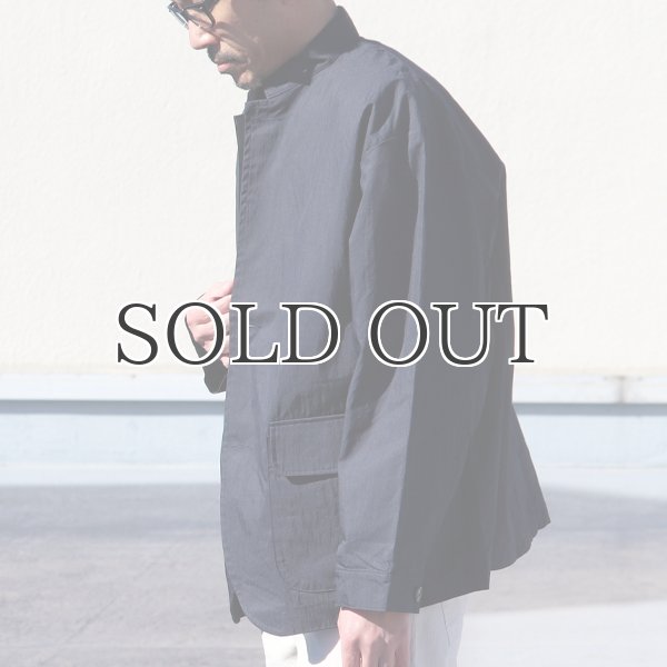 画像5: グリストーンW 綿ナイロン高密度ギャバ ミリタリースタンドジャケット『MADE IN JAPAN』『日本製』【送料無料】Upscape Audience (5)