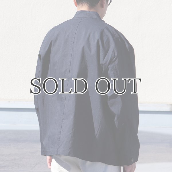 画像6: グリストーンW 綿ナイロン高密度ギャバ ミリタリースタンドジャケット『MADE IN JAPAN』『日本製』【送料無料】Upscape Audience (6)