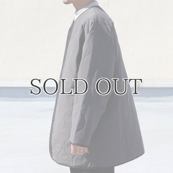 画像5: Teflon（テフロン）耐水撥水コットンタッチナイロン ウェーブキルト ライナーコート【MADE IN JAPAN】『日本製』【送料無料】/ Upscape Audience (5)