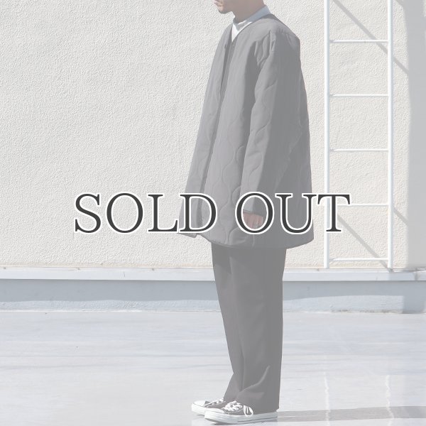 画像7: Teflon（テフロン）耐水撥水コットンタッチナイロン ウェーブキルト ライナーコート【MADE IN JAPAN】『日本製』【送料無料】/ Upscape Audience (7)