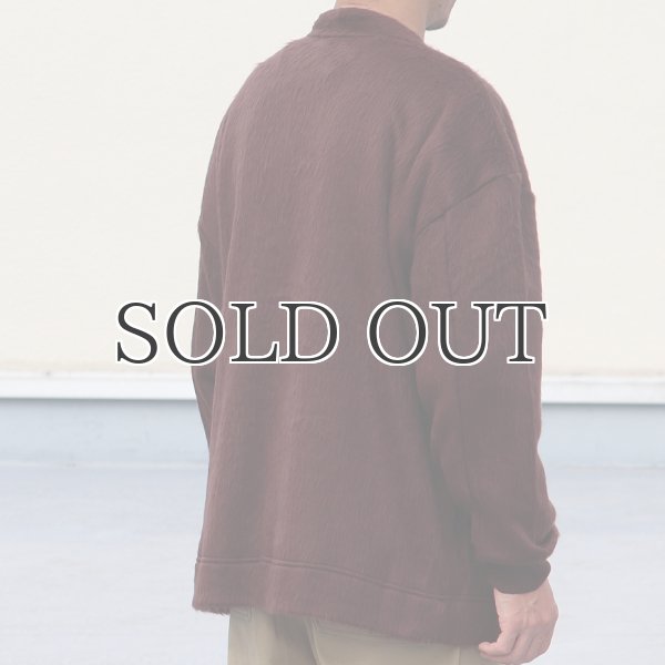 画像7: EXLANWOOL® (エクスランウール) シャギー カーディガン【MADE IN JAPAN】『日本製』 / Upscape Audience (7)