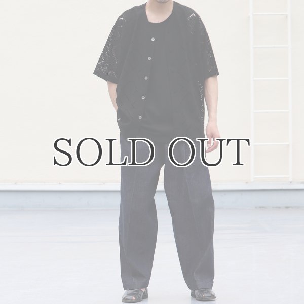 画像11: MILPA® （ミルパ）テック スカラレース ハーフスリーブ ベースボール カーディガン【MADE IN JAPAN】『日本製』/ Upscape Audience (11)