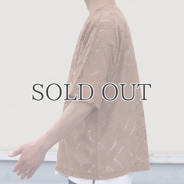 画像10: MILPA® （ミルパ）テック スカラレース ハーフスリーブ ベースボール カーディガン【MADE IN JAPAN】『日本製』/ Upscape Audience (10)