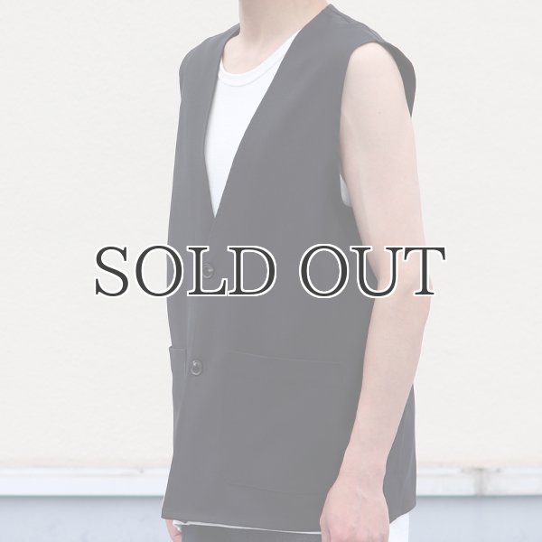 画像12: Reflax®(リフラクス)テック リネンライク ツイル ストレッチ ノースリーブ ベスト【MADE IN JAPAN】『日本製』 / Upscape Audience (12)