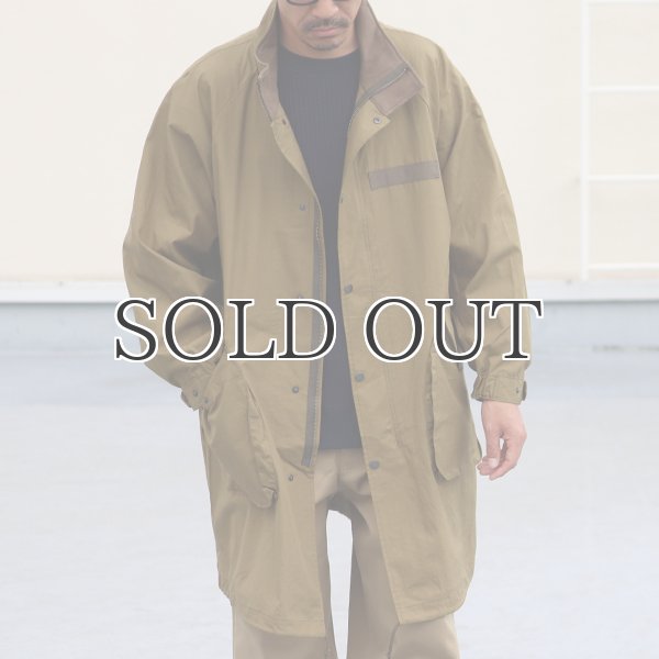 画像7: 綿ナイロン高密度ギャバ M-90 スタンドモッズ ラップコート【MADE IN JAPAN】『日本製』【送料無料】 / Audience (7)