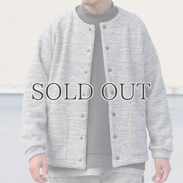 画像6: POLARTEC（ポーラテック）Thermal Pro セーターライク スナップジャケット【MADE IN JAPAN】『日本製』【送料無料】/ Upscape Audience (6)