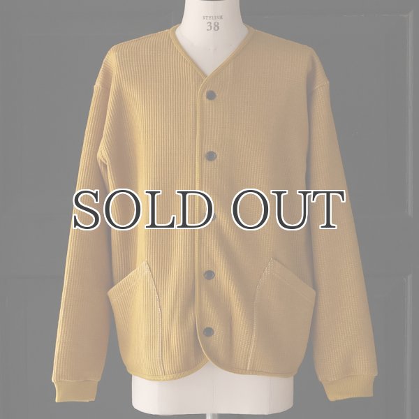 画像2: ウールビッグワッフル ARMY カーディガン【MADE IN JAPAN】『日本製』 / Upscape Audience (2)