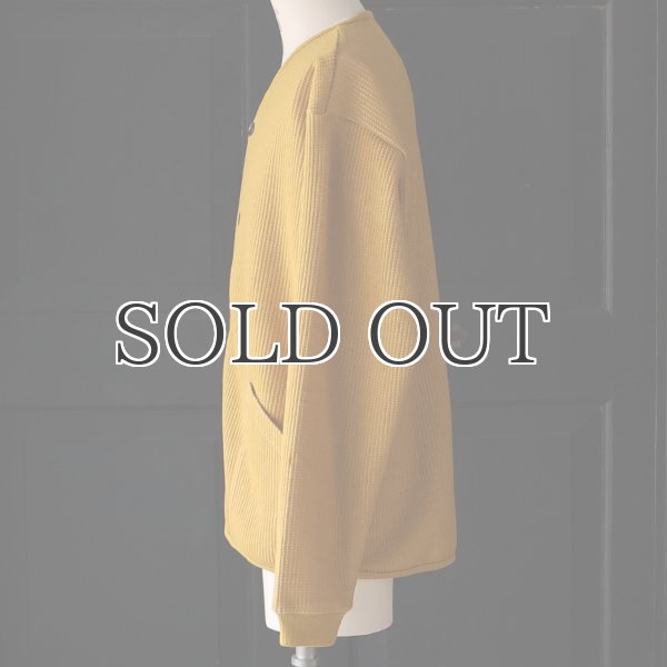 画像3: ウールビッグワッフル ARMY カーディガン【MADE IN JAPAN】『日本製』 / Upscape Audience (3)