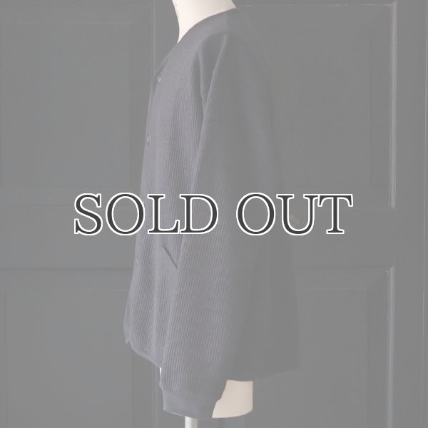 画像5: ウールビッグワッフル ARMY カーディガン【MADE IN JAPAN】『日本製』 / Upscape Audience (5)