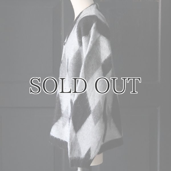 画像12: TOWNCRAFT タウンクラフト(tc24f011) / シャギー ヴィンテージパターン カーディガン (12)