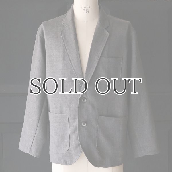 画像12: Naturemier TM（ナチュレミア）TECH リネンライク メランジクロス 2B  テーラードジャケット【MADE IN JAPAN】『日本製』【送料無料】/ Upscape Audience (12)