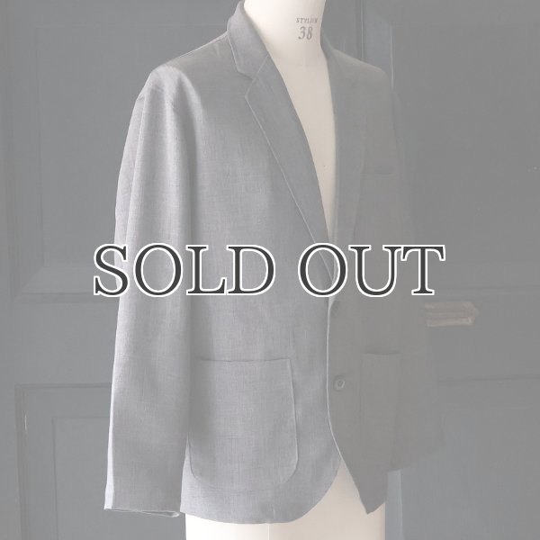 画像16: Naturemier TM（ナチュレミア）TECH リネンライク メランジクロス 2B  テーラードジャケット【MADE IN JAPAN】『日本製』【送料無料】/ Upscape Audience (16)