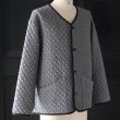 画像14: 「尾州」コットンキルト  ARMY ジャケット【MADE IN JAPAN】『日本製』 / Upscape Audience (14)