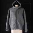 画像5: 「尾州」コットンキルト スタンドフード ZIPパーカー【MADE IN JAPAN】『日本製』【送料無料】 / Upscape Audience (5)