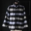 画像7: ECOLANA(エコラーナ) シャギーチェック スタンドオーバー ジャケット【MADE IN JAPAN】『日本製』【送料無料】 / Upscape Audience (7)