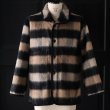 画像8: ECOLANA(エコラーナ) シャギーチェック スタンドオーバー ジャケット【MADE IN JAPAN】『日本製』【送料無料】 / Upscape Audience (8)