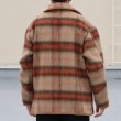 画像5: ECOLANA(エコラーナ) シャギーチェック スタンドオーバー ジャケット【MADE IN JAPAN】『日本製』【送料無料】 / Upscape Audience (5)