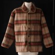 画像10: ECOLANA(エコラーナ) シャギーチェック スタンドオーバー ジャケット【MADE IN JAPAN】『日本製』【送料無料】 / Upscape Audience (10)