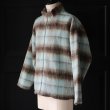 画像5: ECOLANA(エコラーナ) シャギーチェック スタンド ZIP ジャケット【MADE IN JAPAN】『日本製』【送料無料】 / Upscape Audience (5)