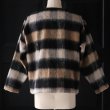 画像13: ECOLANA(エコラーナ) シャギーチェック ノーカラー スナップ ジャケット【MADE IN JAPAN】『日本製』【送料無料】 / Upscape Audience (13)