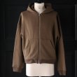 画像9: 「和歌山」 度詰裏毛 (11オンス) ボクシー クロップド フードZIPパーカー【MADE IN JAPAN】【送料無料】『日本製』 / Upscape Audience (9)