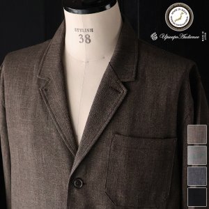 画像: LANATEC® (ラナテック) TECH シャンブレーシャークスキン 3B カバーオール ジャケット【MADE IN JAPAN】『日本製』【送料無料】/ Upscape Audience